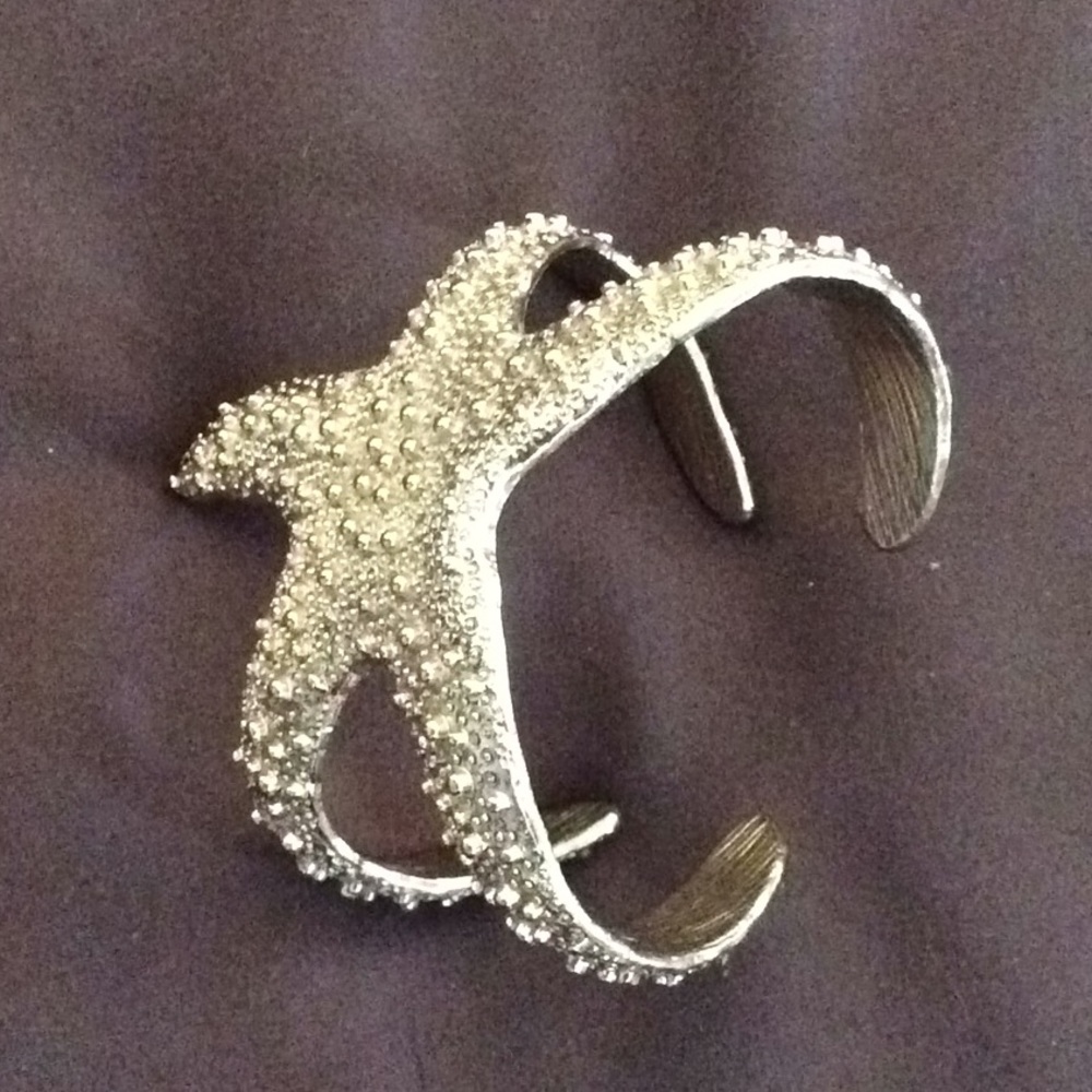 Goldtone Open Cuff Bracelet